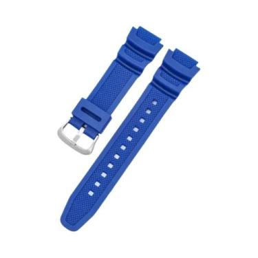 Imagem de Pulseira De Borracha De 18mm Para Relógio Casio AE-1200WH AQ-S810W MRW