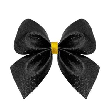 Imagem de Kit 03 Laço Lacinho G de Natal Enfeite Natalino Arvore Luxo (Preto)