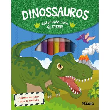 Imagem de Dinossauros - Colorindo Com Glitter