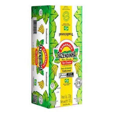 Imagem de Doce Bananada Tradicional com 24un Fazendinha