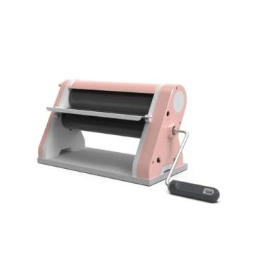 Imagem de Cilindro de Massas Manual Anodilar Antiaderente Rosa Estilo 28cm