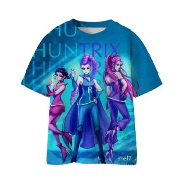 Imagem de Camiseta 3D De Verão HunterxHunter Para Meninas E Meninos, Manga Curta
