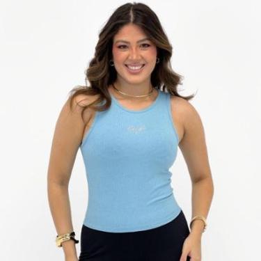 Imagem de Blusa Beagle Regata Cropped Canelada Feminina-Feminino