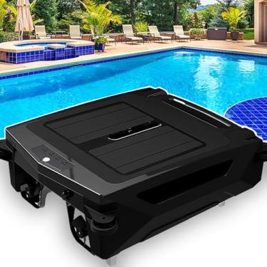 Imagem de Skimmer Solar para Piscina, Limpeza 24/7, Modos de Carregamento Duplo, PrevençãO Inteligente de ObstáCulos, Ideal para Todos Os Tipos de Piscina