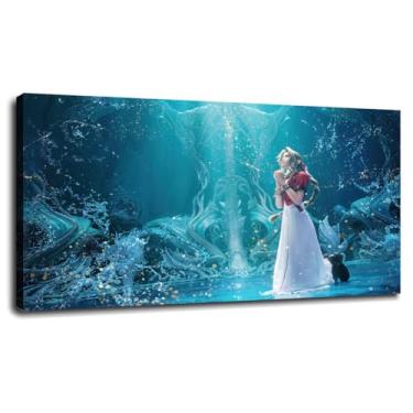 Imagem de Praying Canvas Prints Ponytail Final Poster Wall Art For Home 1 peça Decorações com moldura 33.0 cmx20.3 cm