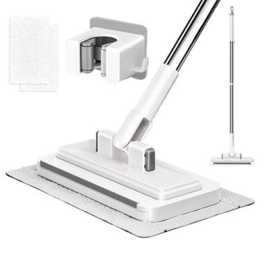 Imagem de Mops Para Limpeza De Pisos | Design de Clip para Uso a Seco e Húmido,Mini Esfregona Zero Contacto - para Limpar Cozinha Sala Chão Azulejo Laminado Mármore