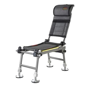 Imagem de Cadeira de pesca, cadeira de pesca, portátil, dobrável, cadeira de campismo, ajustável, descanso, cadeira de campismo