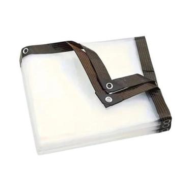 Imagem de Toldo Transparente De PVC Impermeável Para Proteção Térmica De Plantas