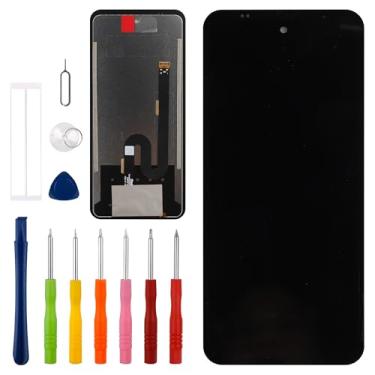 Imagem de Vvsialeek Novo conjunto de digitalizador de tela sensível ao toque LCD compatível com 24 [6,7 polegadas] com kit de ferramentas de reparo técnico - Função de impressão digital