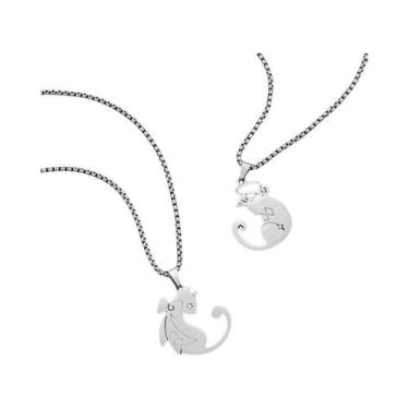 Imagem de Chaveiro De Gato Mágico Em Aço Titânio Lynette Lyney, Pingente De Cosp