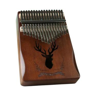 Imagem de Kit De Piano De Dedo Lydesy Kalimba Com 17 Teclas, Afinado Manualmente
