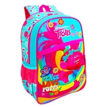 Imagem de Mochila Escolar Infantil Grande Reforçada Escola Conforto e Praticidade com Alças Ajustáveis Bolsos-Unissex
