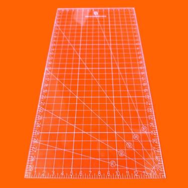 Imagem de Régua Patchwork 15x30cm Cristal