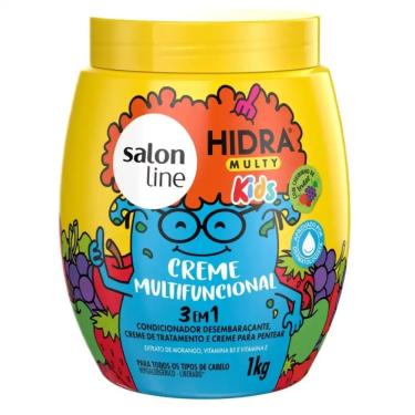 Imagem de Creme Multifuncional 3 em 1 Hidra Kids Multy Salon Line 1kg