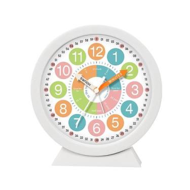 Imagem de Despertador colorido educacional para crianças com design silencioso -