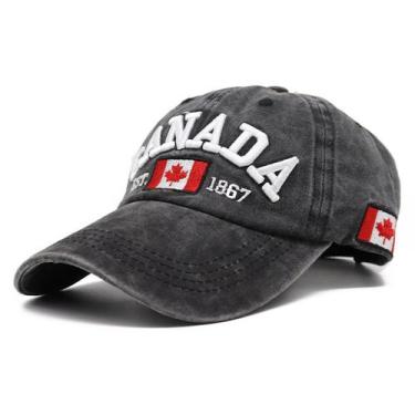 Imagem de Boné de beisebol Canada Anime Snapback Cap HipHop Flat Adju - Yiweisai