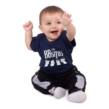 Imagem de Body Bebê Beatles Bebesitos Marinho, p