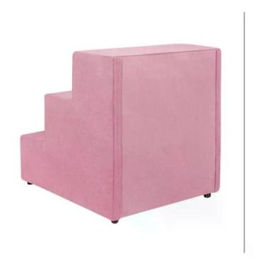 Imagem de Escadinha Para Pet Escada Filhotinhos Subir No Sofá E Cama - Móveis Ma