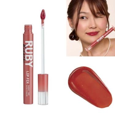 Imagem de Ruby Kisses - Lip Fix Glossy Tint - ( Cores ), Coral Dream