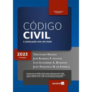 Imagem de Livro - Código Civil e Legislação Civil em Vigor - 41ª edição 2023 - S