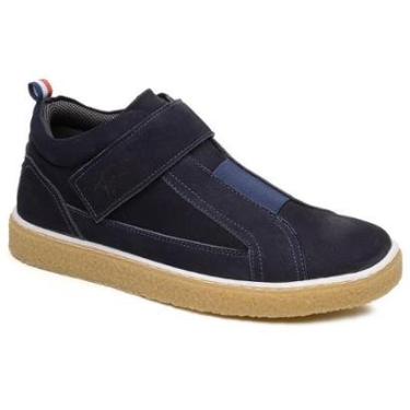 Imagem de Tênis Masculino Bota Couro Legítimo Leve Confortável Denver-Masculino
