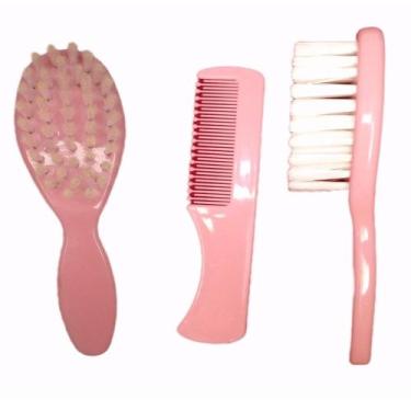 Imagem de Kit Escova Macia e Pente Para Bebê Menina - Murano