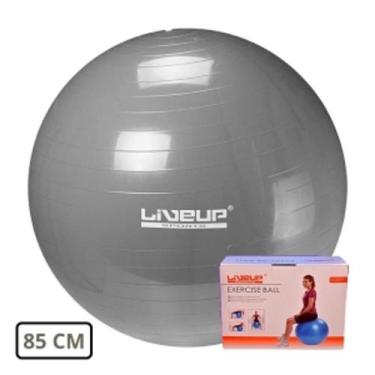 Imagem de Bola para exercicio 85cm cinza- live up