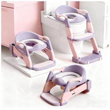 Imagem de Assento de Treinamento Sanitário Infantil Snugzy 3 em 1 Dobrável