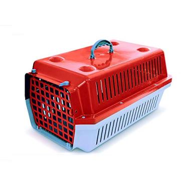 Imagem de Caixa Transporte Alvorada N.3-Vermelho Alvorada para Cães