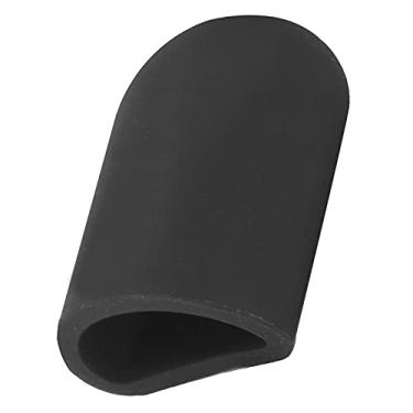 Imagem de Capa de silicone para suporte de pés de scooter, ampla aplicação Capa de suporte de pés de scooter elétrica resistente ao desgaste e boa resistência para Xiaomi M365 / PRO(Preto)