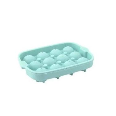 Imagem de Forma De Gelo Silicone Redonda Esfera Bola 45 mm