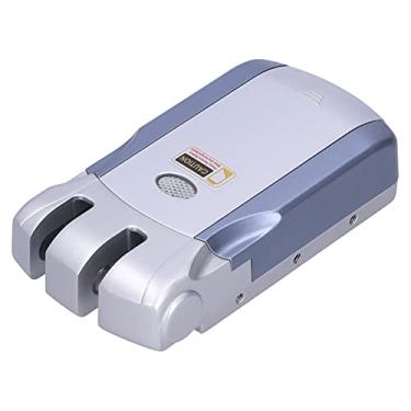 Imagem de Fechadura de porta com controle remoto, Fechadura de porta inteligente Bluetooth, Fechadura eletrônica de controle remoto sem chave invisível com 4 controles remotos (Prata)