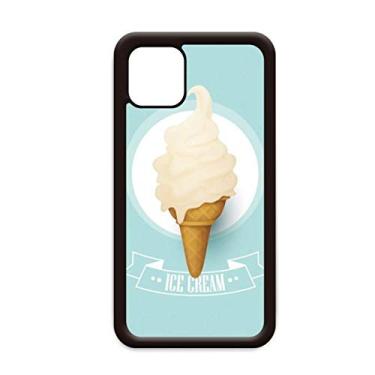 Imagem de Casquinha de sorvete branco picolés para iPhone 12 Pro Max para Apple Mini Mobile Case