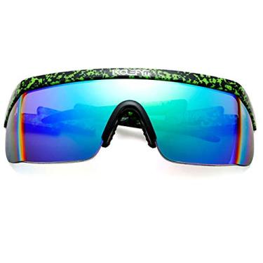 Imagem de Óculos de Sol Oversized Kdeam Leve Bloqueador de Vento Ciclismo Esporte Proteção Uv400 (C6)