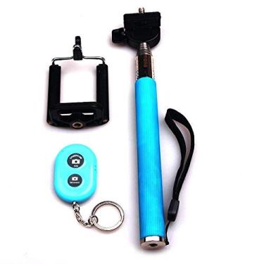 Imagem de Monopod para Selfie c/ Controle MEX-778 - Azul