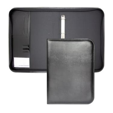 Imagem de Pasta Executiva em Couro Estilo Fichário com Ferragem 4 Argolas - INCORPAST 1564