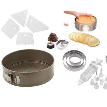 Imagem de Kit Confeiteiro 5pcs para Bolo e Tortas - Yangzi