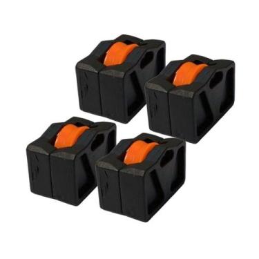 Imagem de Roldana com rolamento rol427 janela linha suprema correr kit4 un - VCB