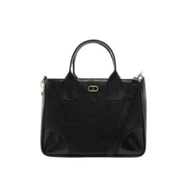 Imagem de Bolsa Tote Preta Média Destroyed Anacapri-Feminino