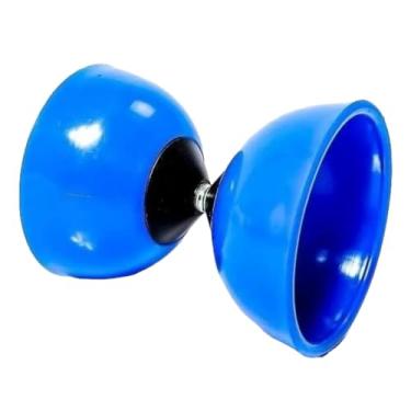 Imagem de Diabolo Yoyo Profissional Com Par de Baqueta Ar Livre (Azul)