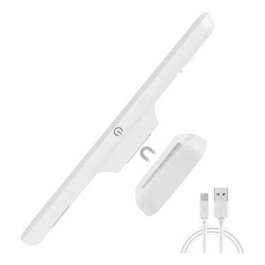 Imagem de Luminária Led Magnética Recarregável Usb Touch Luz Leitura - Alwy