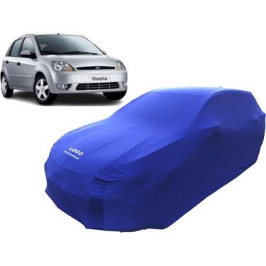 Imagem de Capa Anti Risco Tecido Para Cobrir Carro Ford Fiesta Hatch - Mz, Azul