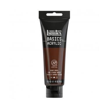 Imagem de Tinta Acrílica Liquitex Basics 118ml 128 Burnt Umber
