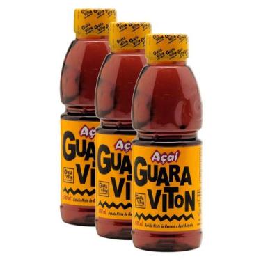 Imagem de Kit 3 Guaraviton Açaí 500ml