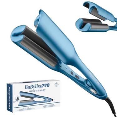 Imagem de Modelador Babyliss Triondas Cachos Nano Titanium Bivolt - Babyliss Pro