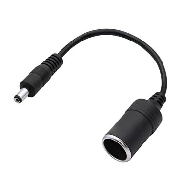 Imagem de GINTOOYUN Cabo De Alimentação Para Acendedor Cigarros 12/24 V Cc 5,5 Mm X 2,1 Macho Fêmea, Adaptador Carregador Carro, Geladeira Bomba Ar Carro Etc. (1 Pé 30 Cm)