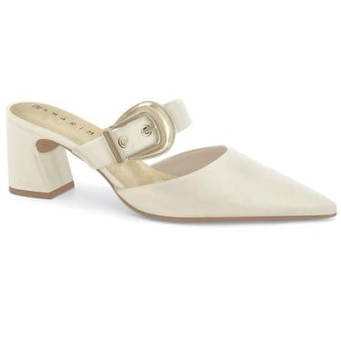 Imagem de Tamanco Ramarim Verniz Ref 2516132-4 Creme 036