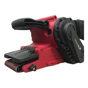 Imagem de Lixadeira De Cinta Elétrica 970w Importway Vermelha Cor Vermelho