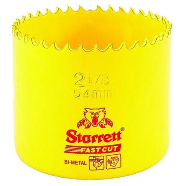 Imagem de Serra Copo Bi-Metal 54mm 2.1/8" Fast Cut Starrett FCH0218-G