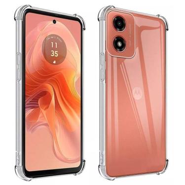 Imagem de Capa Em Gel Air Cushion Para Moto G04 - Transparente